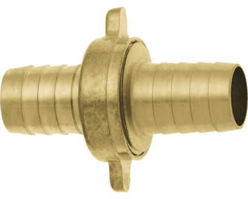 3/3 - Verschraubung Messing, Gewinde 3/4", Schlauchanschluss 1/2" (13 mm) Storz Kupplungsverbinder für Schläuche