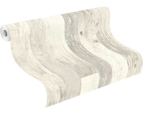 Tapetenrolle mit Holzoptik