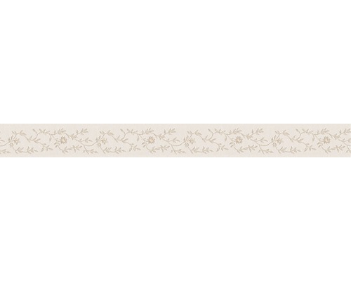 Frise autocollante 30299-1 Only Borders 9 Fleurs Satin beige 5 m x 5 cm-0