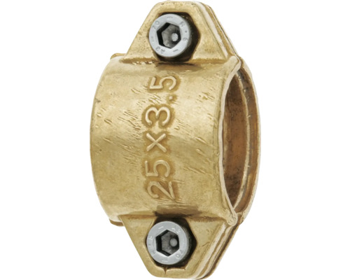 Klemmschale Messing, 2-teilig, 38.41 mm