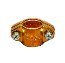 Collier de serrage en métal avec vis pour la fixation des tuyaux