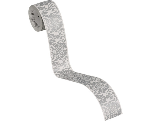 Bordure de papier peint à motif floral sur rouleau