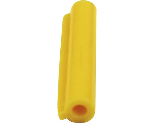 Gelber Kabelmarker zur Kabelkennzeichnung
