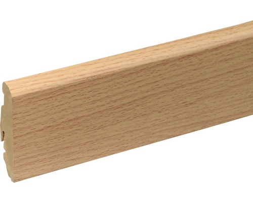 SKANDOR Sockelleiste Buche exquisit FOBU032 FU60L 19 x 58 x 2400 mm Holzfußleiste