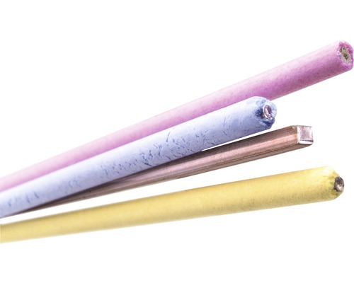 Verschiedene Schweißelektroden im Detail