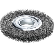 Brosses rondes Lessmann Ø 150 mm, fil d'acier 0,30 mm