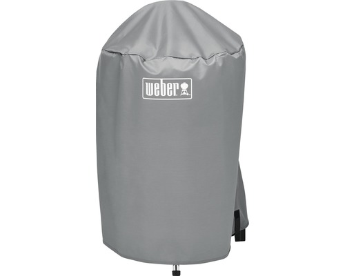 Logo Weber sur housse de barbecue grise