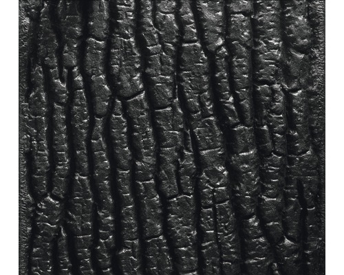 Nahaufnahme einer schwarzen Holzstruktur