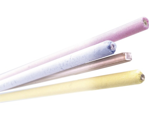 Électrodes pour soudure en détail