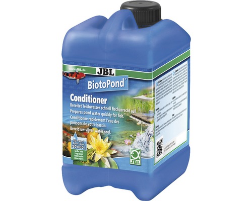 Préparateur d'eau JBL BiotoPond 2,5 l JBL BiotoPond Conditioner pour une préparation rapide de l''eau de bassin
