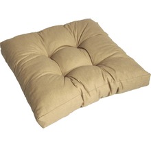 Coussin de chaise carré avec rembourrage matelassé