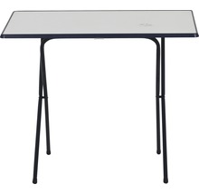 Table pliante avec cadre en métal et plateau