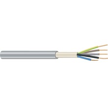 Câble sous gaine NYM-J 5x1,5 mm², tambour pro 400 m gris-thumb-1