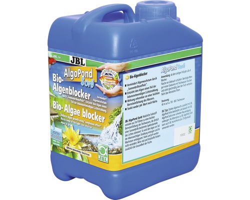 Bloqueur d'algues JBL AlgoPond Sorb 2,5 l JBL AlgoPond Sorb Bio anti-algues pour réduire la croissance des algues dans le bassin