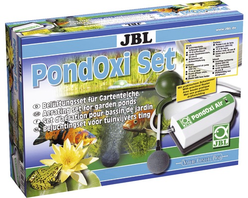 Ensemble ventilation pour bassin de jardin JBL PondOxi-Set