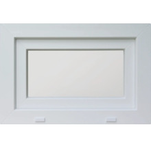 Kellerfenster Dreh-Kipp Kunststoff RAL 9016 verkehrsweiß 600x500 mm DIN Links (2-fach verglast)-thumb-4