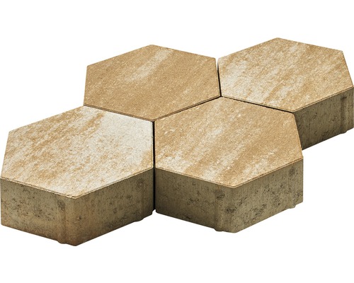 Sechseckige Betonpflastersteine für den Aussenbereich