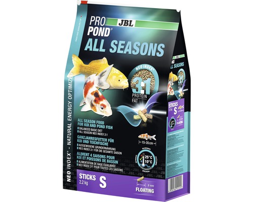 Futtersticks JBL ProPond All Seasons S 2,2 kg