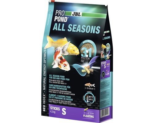 Aliment 4 saisons JBL ProPond All Seasons S 4,3 kg
