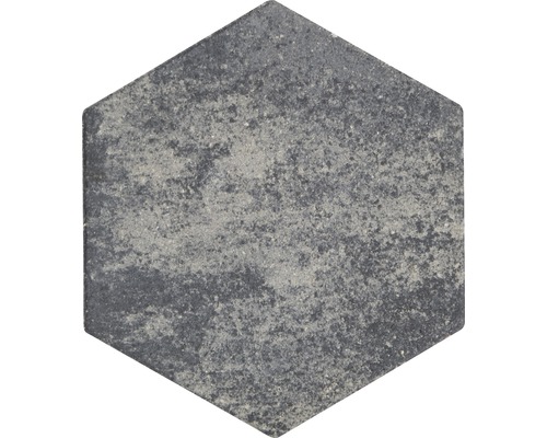 Pflasterstein Verbundstein Wabe 6-Eck grau-anthrazit-melange 24,8 x 21,5 x 8 cm