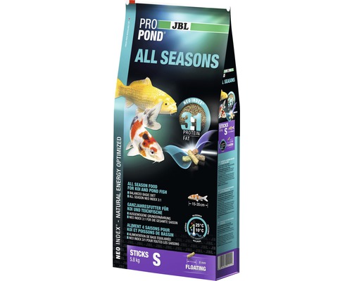 Aliment 4 saisons JBL ProPond All Seasons taille S 5,8 kg