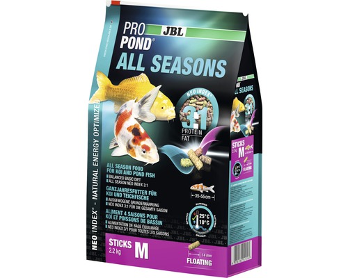 Aliment 4 saisons JBL ProPond All Seasons taille M 2,2 kg