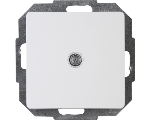 Interrupteur/inverseur avec lentille Kopp 650693083 Paris blanc arctique-0