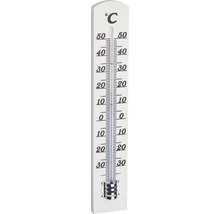 TFA Thermomètre en bois, 18 cm, blanc-thumb-0