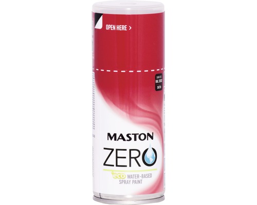 Laque à pulvériser Zero Maston rouge carmin 150 ml