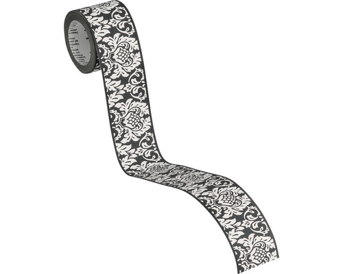 Ruban décoratif à motif floral sur rouleau