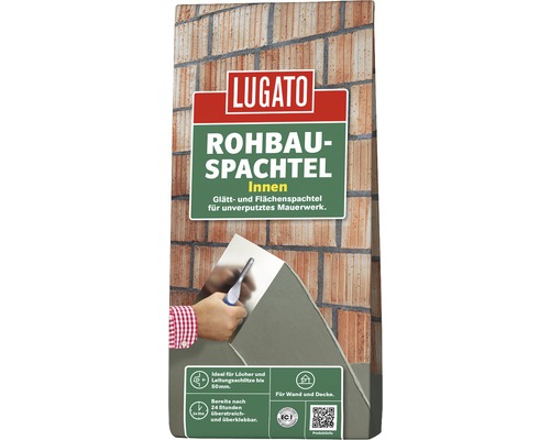 Enduit de lissage Lugato enduit de construction intérieur 4 kg