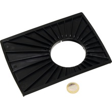 Moule de coffrage en plastique avec découpe ronde