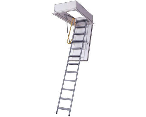 Escalier escamotable Minka Solid 120 x 70 cm acier Ignifugeant