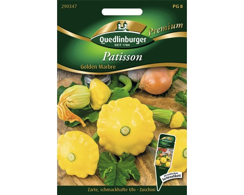 Pâtisson « Golden Marbre » Quedlinburger semence de légumes