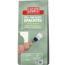 Lugato Füllspachtel/Glättspachtel Glatte Sache weiß 5 kg
