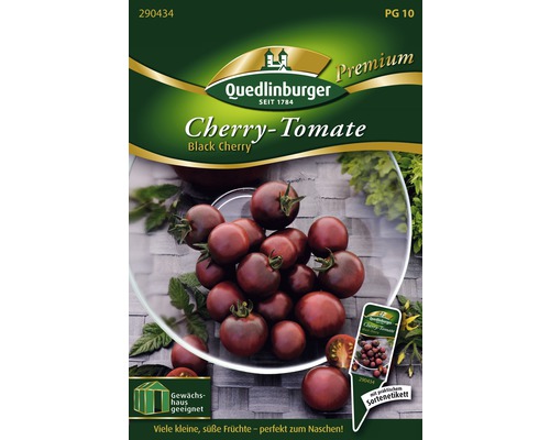 Tomates Cherry- Black Cherry Quedlinburger semence de légumes