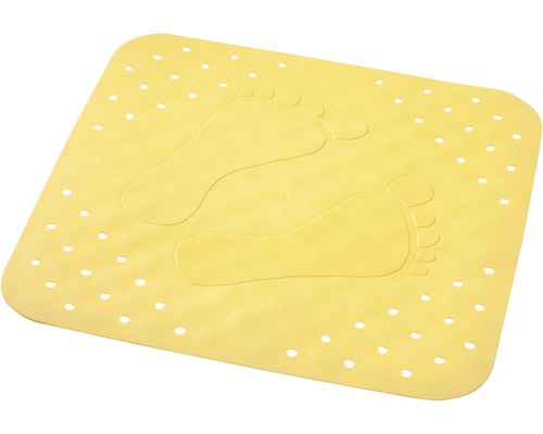 Tapis antidérapant pour douche RIDDER Plattfuß 54 x 54 cm jaune