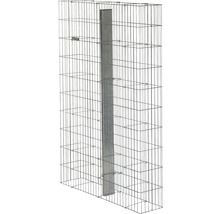 Gabion avec paroi centrale à remplir comme brise-vue ou pour l''aménagement de jardin