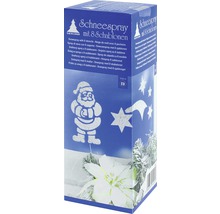 Schneespray mit acht Schablonen