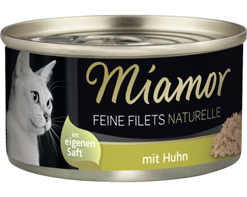 Pâtée pour chat Miamor filets fins Naturelle au poulet 80 g