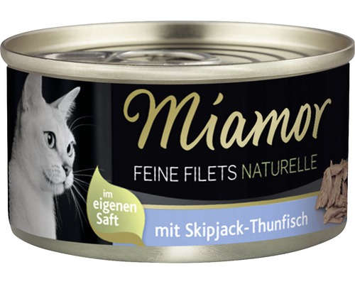 Pâtée pour chat Miamor filets fins Naturelle au thon 80 g