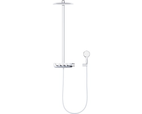 Colonne de douche avec thermostat GROHE Rainshower System SmartControl Duo 360 chrome 26250000