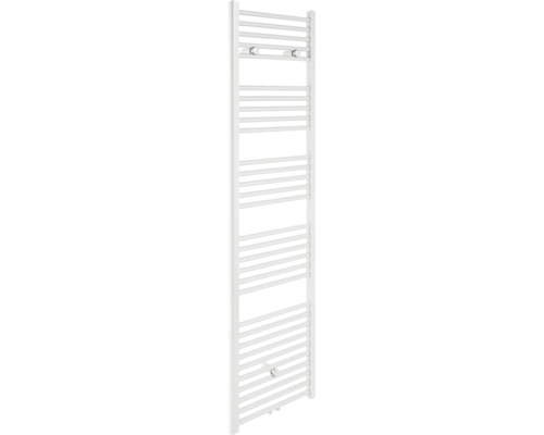 Radiateur de salle de bains Bari 1785 x 500 mm blanc raccordement au milieu en bas