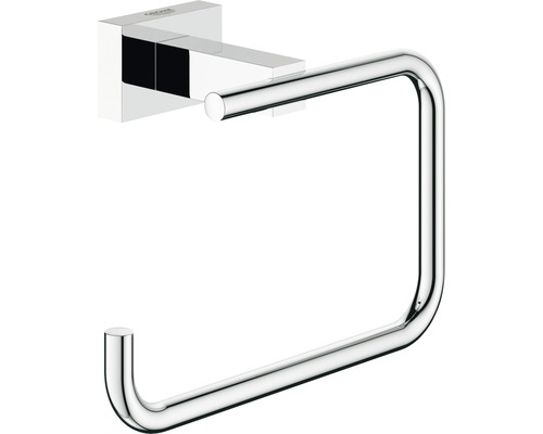 Porte-rouleau de papier toilette GROHE Essential Cube sans couvercle 40507001 chrome-0