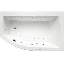 Badewanne mit Whirlpoolfunktion von oben
