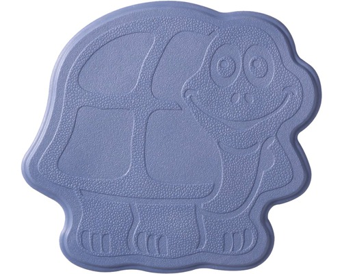 Mini Tapis antidérapant pour baignoire RIDDER Turtle 11 x 13 cm bleu marine