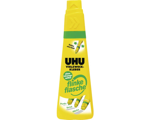 UHU Colle universelle en flacon jaune flexible