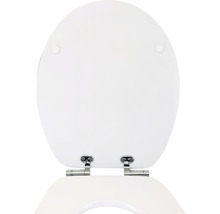 WC-Sitz form & style Edge weiß/schwarz mit Absenkautomatik-thumb-2