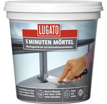 Mortier de réparation Lugato mortier en 5 minutes 1 kg-thumb-0