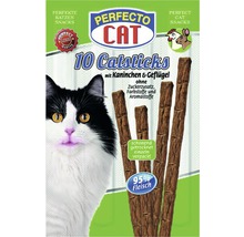 Friandises pour chats PERFECTO CAT Catsticks Lapin & Poulet 10 morceaux-thumb-0
